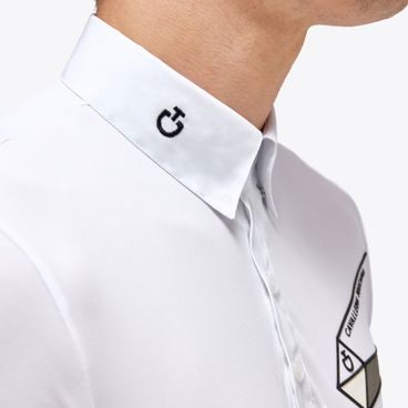 Závodní tričko Cavalleria Toscana Jersey Polo dl. rukáv dětské KOLEKCE 2024