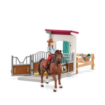 Schleich 42710 - Box pro koně Hannah a Cayenne