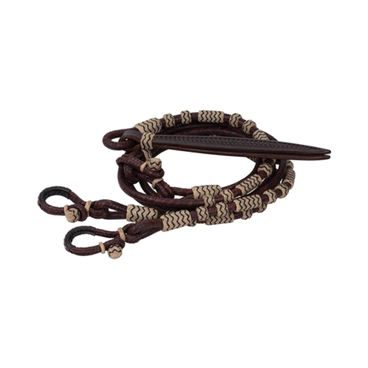 *W* Otěže Westernové Weaver Braided Romal 3/8" x 7-1/2