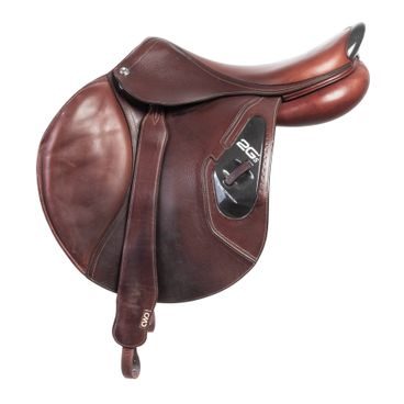 Komise č.P75269 Sedlo skokové CWD TR 2GS X-Trend 18 4C 305 910 RT vč. 2291098 tmavě hnědá + třmenové řemeny CWD L + obal