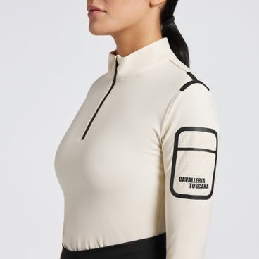 Tričko Cavalleria Toscana Double Orbit Cotton dámské KOLEKCE 2024
