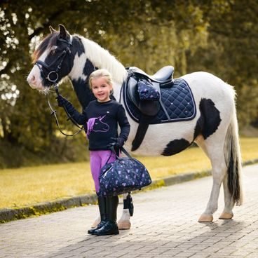 Uzdečka QHP Luxury Stitched Hobby Horse