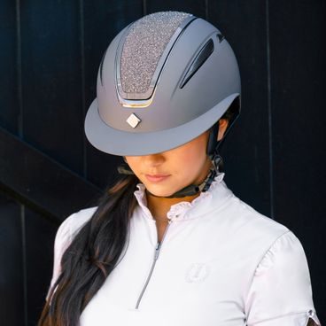 Jezdecká ochranná helma Imperial Riding Olania Deluxe Lady