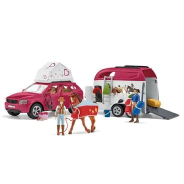 Schleich 42535 - Výletní auto s přívěsem a koněm NEW