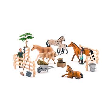 Faunica 96035 - Sada koní s grošákem