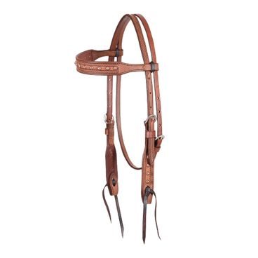 *W* Uzdečka westernová Martin Saddlery Rope Copper Dots