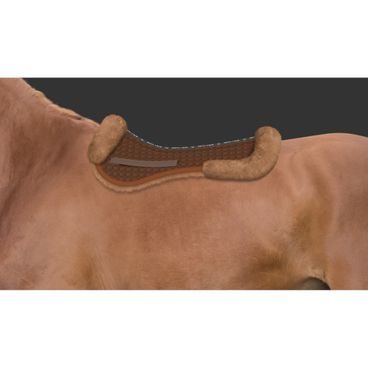 Podsedlová dečka Mattes Eurofit pravý beránek DOPRODEJ