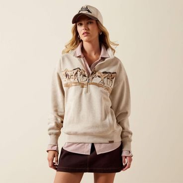 *W* Mikina Ariat® WMS Running Wild 1/2 Zip dámská Kolekce 2026/27
