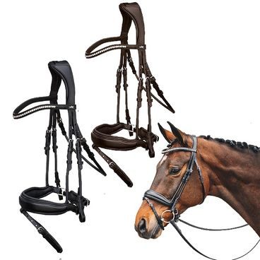 Uzdečka Schockemöhle Malibu anatomická švéd.nán. DOPRODEJ