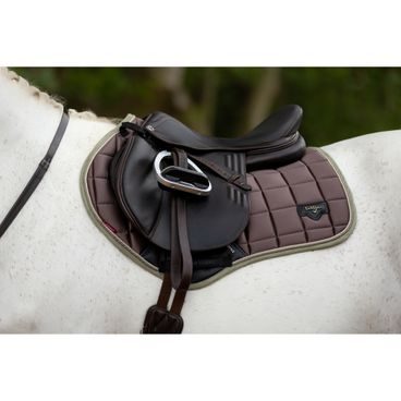 Podsedlová dečka LeMieux Suede Square - SLEVA - lehce prořízlá