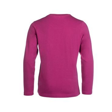 Tričko HKM Polly dl. rukáv dětské 134/140 magenta - SLEVA - zašitý rukáv