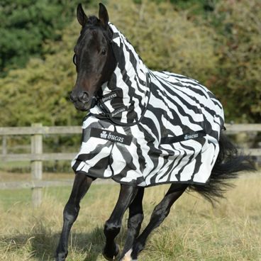 Deka Horseware síťovaná Rambo Protector s odnímatelným krkem