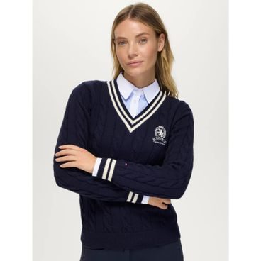 Svetr Tommy Hilfiger Equestrian Roseville dámský Kolekce 2026/27