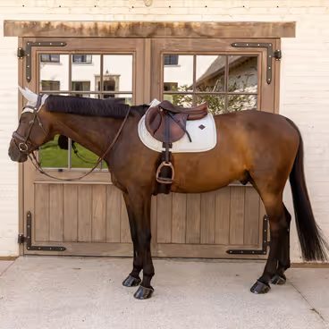 Podsedlová dečka Kentucky Skin Friendly Diamond s beránkem