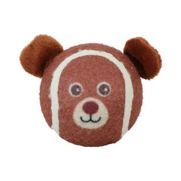 Hračka pes TENNIS BALLS míček Méďa S Zolux