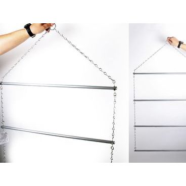 Kovový věšák na sušení podsedlových deček