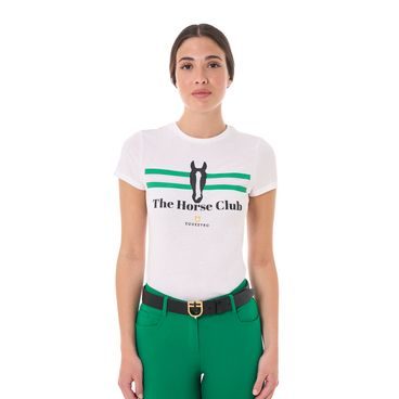 Tričko Equestro Stripe Horse Club dámské Kolekce 2025