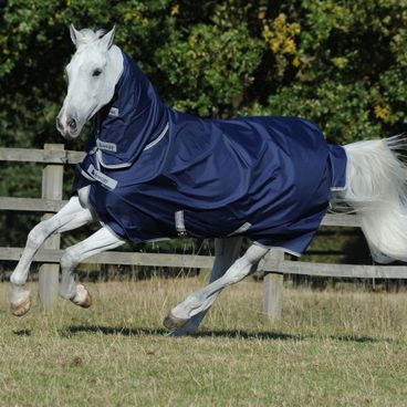 Deka termo výběhová Bucas Freedom s krkem 150g modrá KOLEKCE