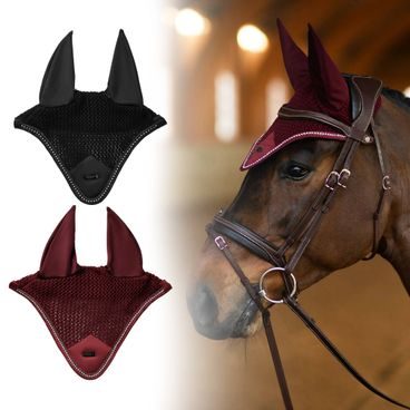 Čabraka na uši Equestrian Stockholm Modern Crystal