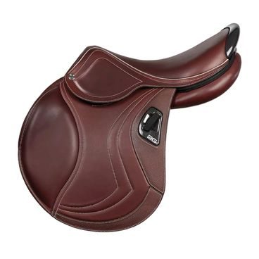 Sedlo skokové CWD TR 2GS Mademoiselle MD 17,5 LC D305 SF BB tmavě hnědá + M řemeny CWD SLEVA- odprodej zkušebního sedla