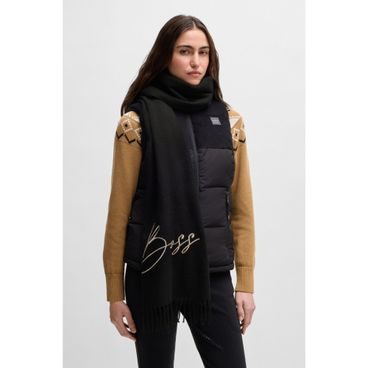 Šála Boss Equestrian Soft Logo Kolekce 2025/26