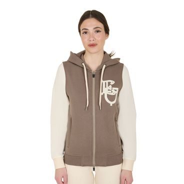 Mikina Equestro Bicolor Hoodie dámská Kolekce 2025/26
