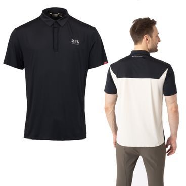Tričko Horze Vertigo Aidan Seamless Polo pánské KOLEKCE
