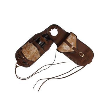 *W* Brašna na hrušku Cassini Flowers kožená