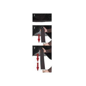 BESTSELLER Deka výběhová HKM Highneck Halifax 1680D 100g OUTLET