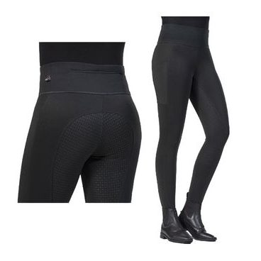 Jeggings HKM Cosy style Termo grip sed dětské