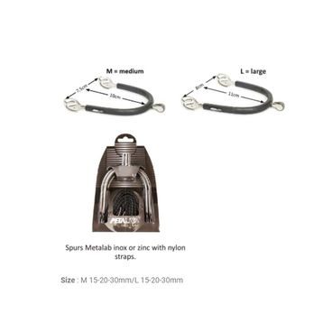 Ostruhy Metalab SS s kolečkem 2mm