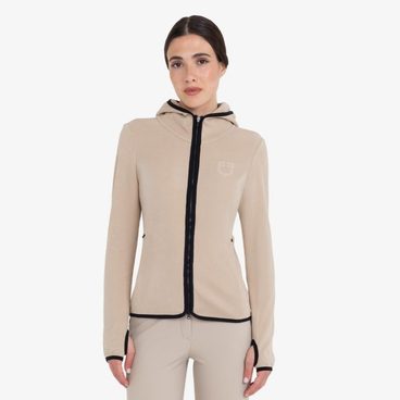Mikina Equestro Fleece Hoodie Full Zip dámská Kolekce 2026/27