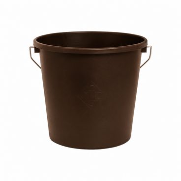 Vědro s víkem Kentucky 5l hnědé - SLEVA - chybí víčko