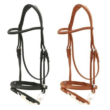 Uzdečka Stübben 2700 Pro-Jump Slide&Lock angl.komb.nánosník