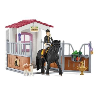 Schleich 42437 - Horse club Stáj s koněm Tori + Princess NEW