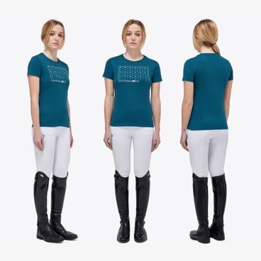 Tričko Cavalleria Toscana Double Orbit Cotton dámské KOLEKCE 2024