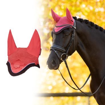 Čabraka na uši LeMieux Loire Satin Cranberry Kolekce 2025/26