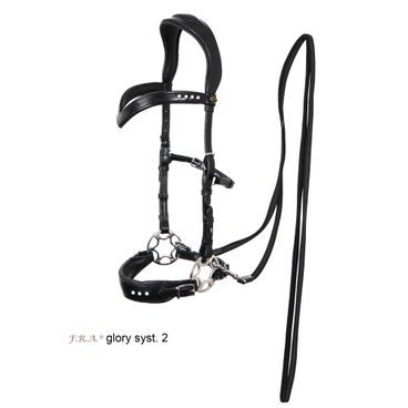 Uzdečka s hackamore F.R.A. Glory System 2