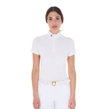 Tričko závodní Equestro Slim Fit Stretch dámské Kolekce 2025