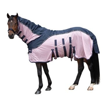 Deka síťovaná HKM Comfort Rain s krkem