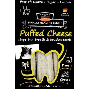Qchefs Puffed Cheese tyčinky 72g