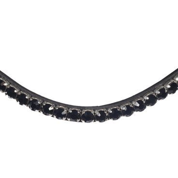 Uzda HKM Grace černá Full - SLEVA - bez otěží