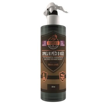 Topvet Sprej k péči o kůži po drobných poraněních 250ml DOPRODEJ