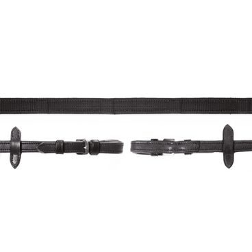 Otěže Schockemöhle Durasoft Grip pogumované se zarážkami