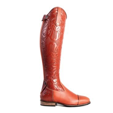 Jezdecké boty DeNiro Dressage Bellini Patent Top Up KOLEKCE