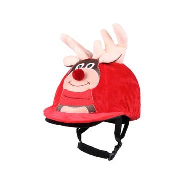 Potah na helmu QHP Christmas Rudolph
