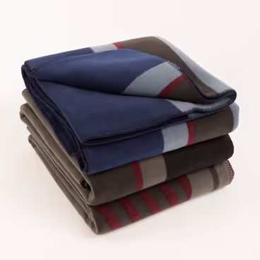 Odpocovací deka Kentucky Heavy Fleece Square Stripes