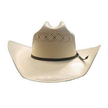 *W* Klobouk Ariat® 10X 2 Cord Blk Diamond Straw