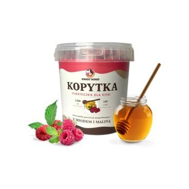 Pamlsky Candy Horse Kopýtka Malina a med 500g
