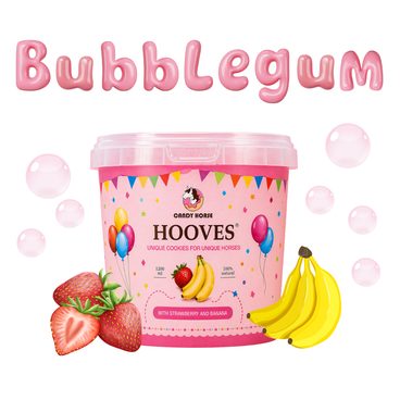 Pamlsky Candy Horse Kopýtka Bubblegum Banana+Strawberry 500g
